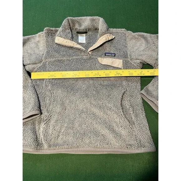 Patagonia Synchilla Snap-T Fleece Womens Small Gray Pullover Jacket - Picture 4 of 5